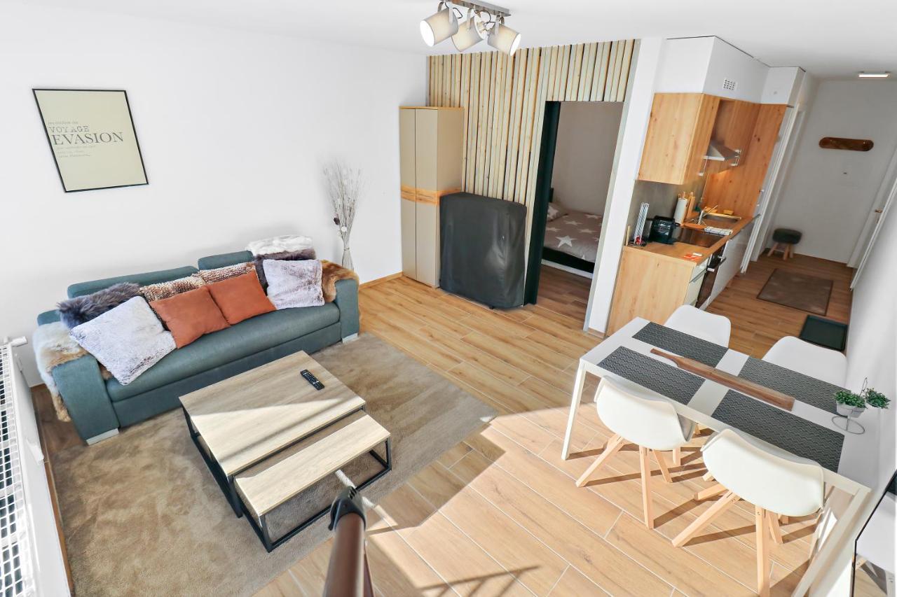 קראנס-מונטנה Appartement Cosy Et Renove Au Coeur De La Station מראה חיצוני תמונה